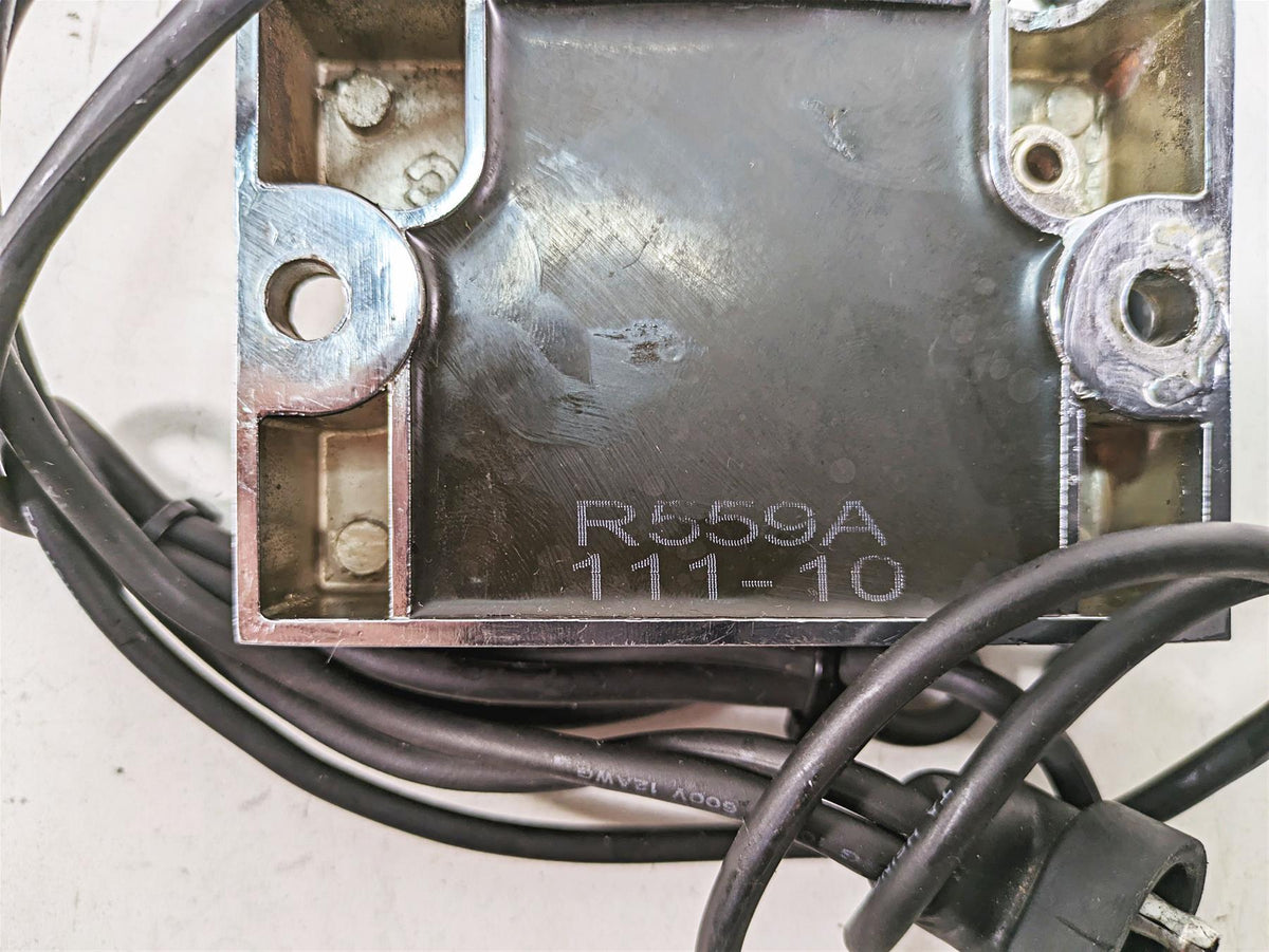 1990 Harley Sportster XLH883 XL883 Chrome Rectifier Voltage Regulator 74523-84A {{ shop.shopifyCountryName }} - Mototech271