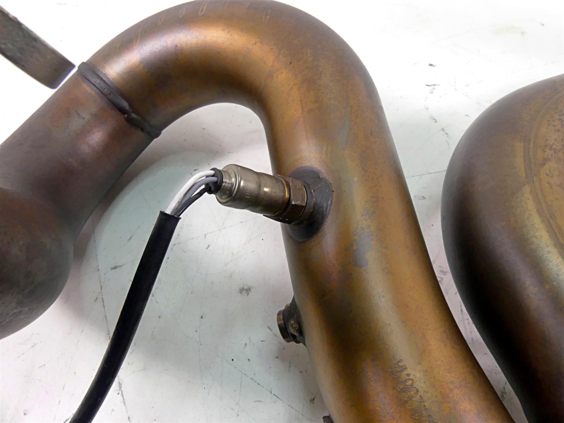 2013 Ducati Diavel Red Exhaust Header & Servo Set 57012881A 57211562B 59340392A {{ shop.shopifyCountryName }} - Mototech271