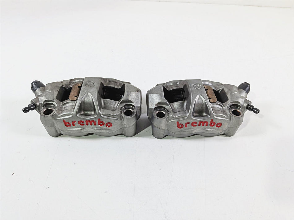 2020 Triumph Street Triple 765RS Brembo Front Brake Caliper Set 100mm T2022367-Mototech271