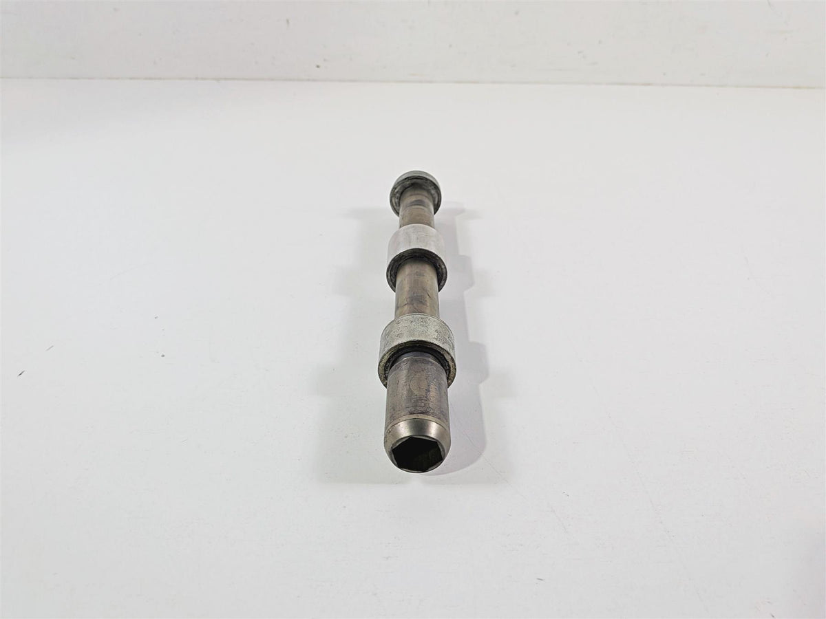 2009 Harley FXCWC Softail Rocker Straight Front Axle Wheel Spindle 41348-08 {{ shop.shopifyCountryName }} - Mototech271