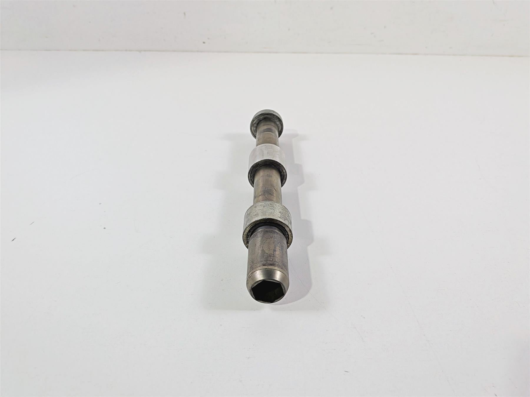 2009 Harley FXCWC Softail Rocker Straight Front Axle Wheel Spindle 41348-08 {{ shop.shopifyCountryName }} - Mototech271