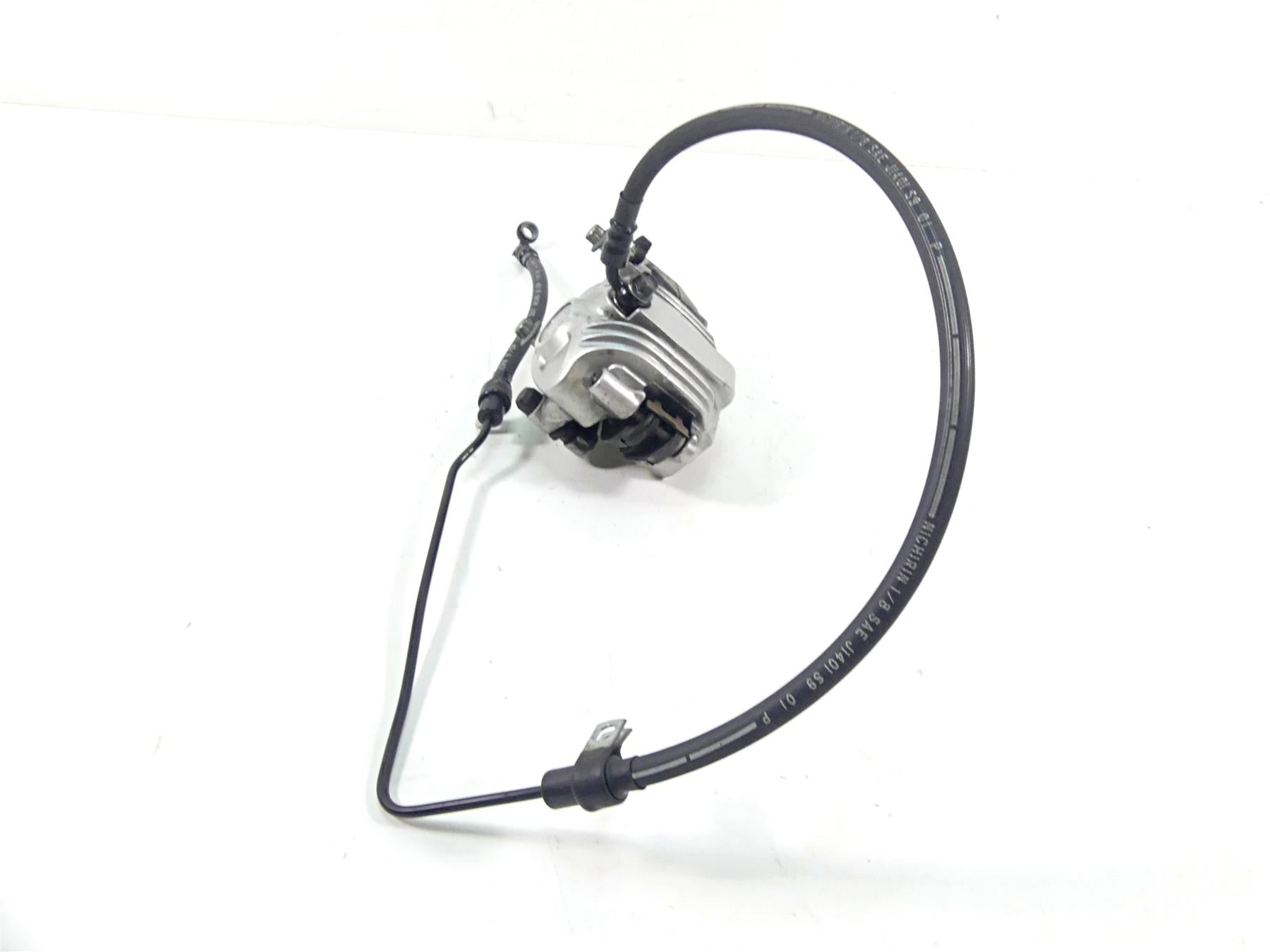 2005 Harley Sportster XL1200 C Front Brake Caliper + Line 44121-04A {{ shop.shopifyCountryName }} - Mototech271