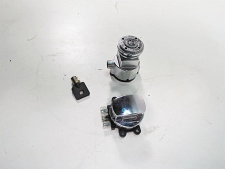2009 Harley FXDF Dyna Fat Bob Ignition Switch Steering Lock Set 71430-06B {{ shop.shopifyCountryName }} - Mototech271