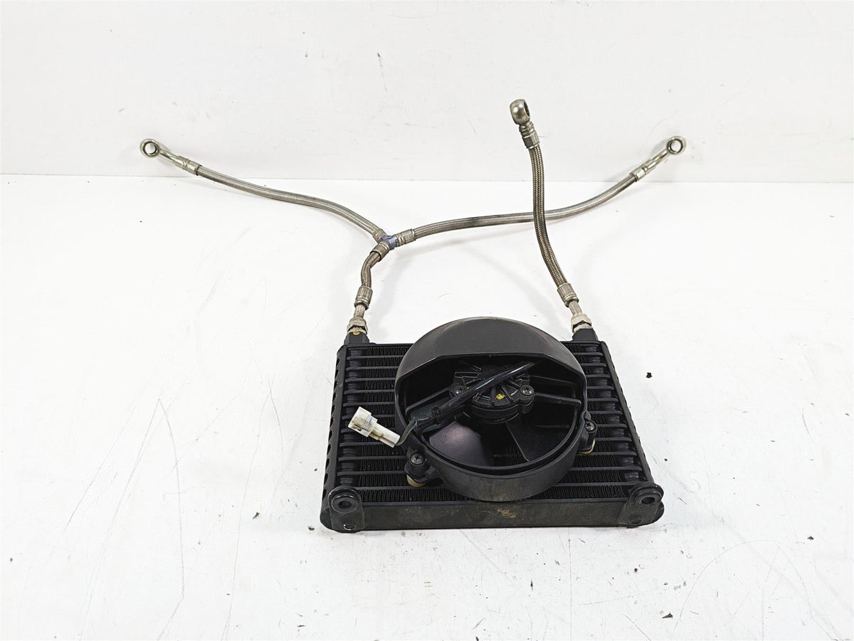 2014 Moto Guzzi California 1400 T Oil Cooler Lines Hoses & Fan Set B063090 {{ shop.shopifyCountryName }} - Mototech271