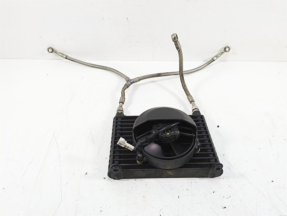 2014 Moto Guzzi California 1400 T Oil Cooler Lines Hoses & Fan Set B063090 {{ shop.shopifyCountryName }} - Mototech271