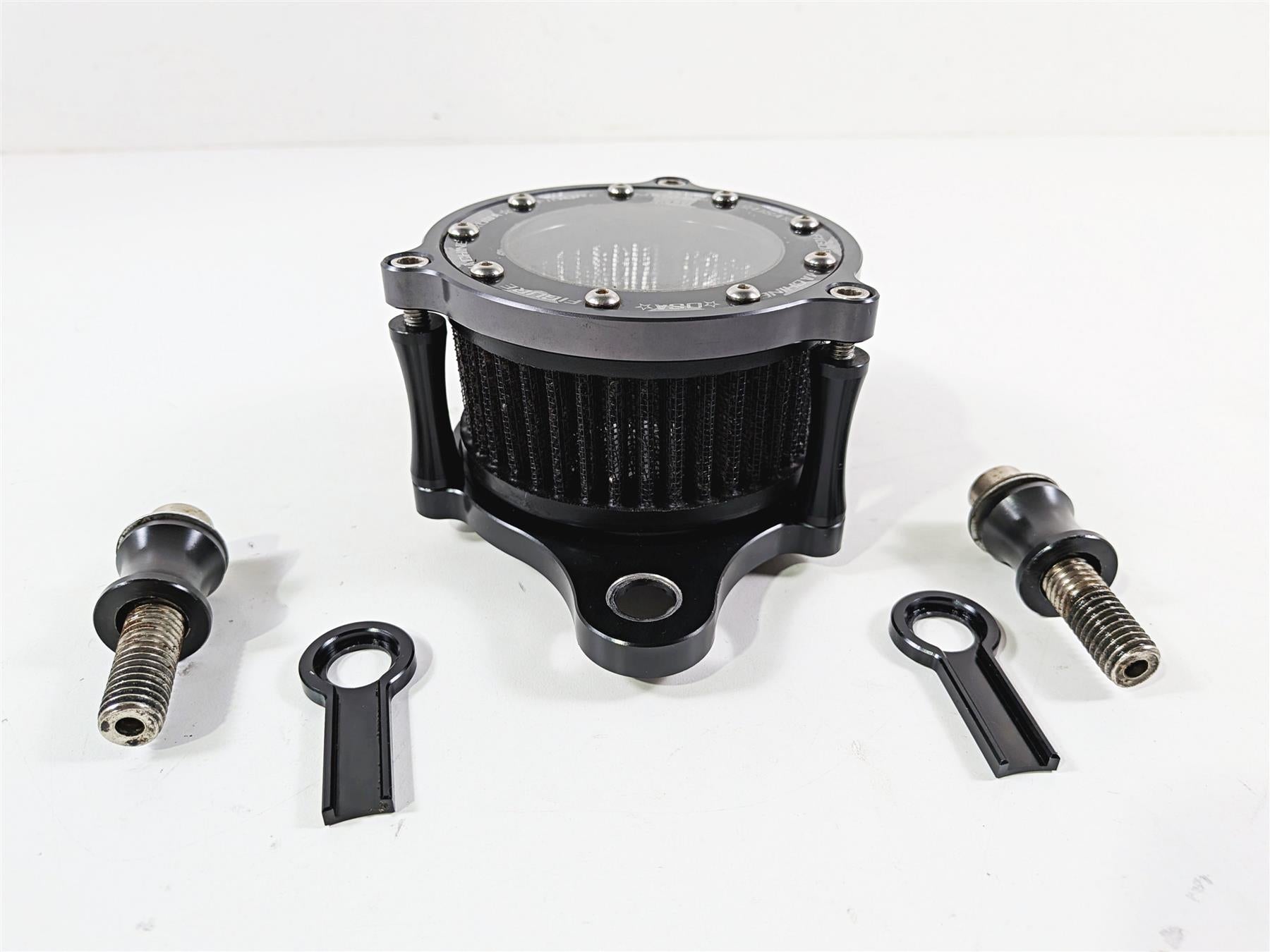 2006 Harley Sportster XL883 Low Figure Machine Air Filter Cleaner Breather {{ shop.shopifyCountryName }} - Mototech271