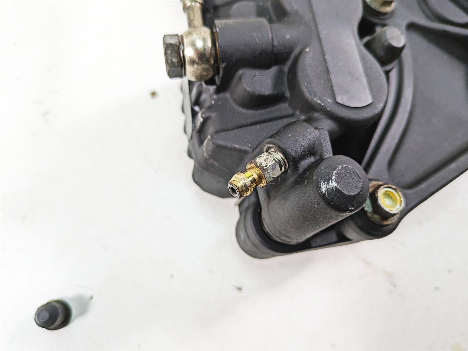 2013 Moto Guzzi V7 750 Stone Rear Brake Caliper & Bracket 887449 {{ shop.shopifyCountryName }} - Mototech271