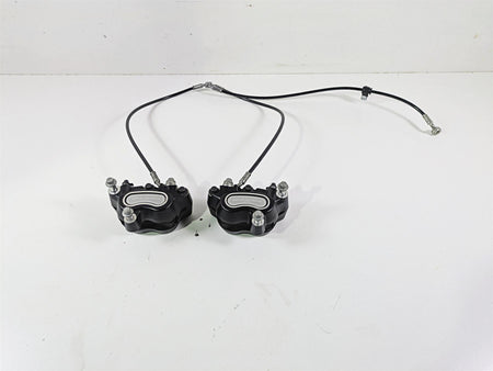2014 Harley FXDF Dyna Fat Bob Front Brake Caliper & Line Set 41300001 41300002 {{ shop.shopifyCountryName }} - Mototech271