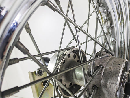 2003 Harley FLSTC Softail Heritage 100th Rear Wheel Rim 15x3 -READ 40700-05A {{ shop.shopifyCountryName }} - Mototech271