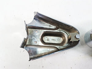 2000 Harley FXSTS Softail Springer Kuryakyn Chrome Rear Axle Cover Set 8202