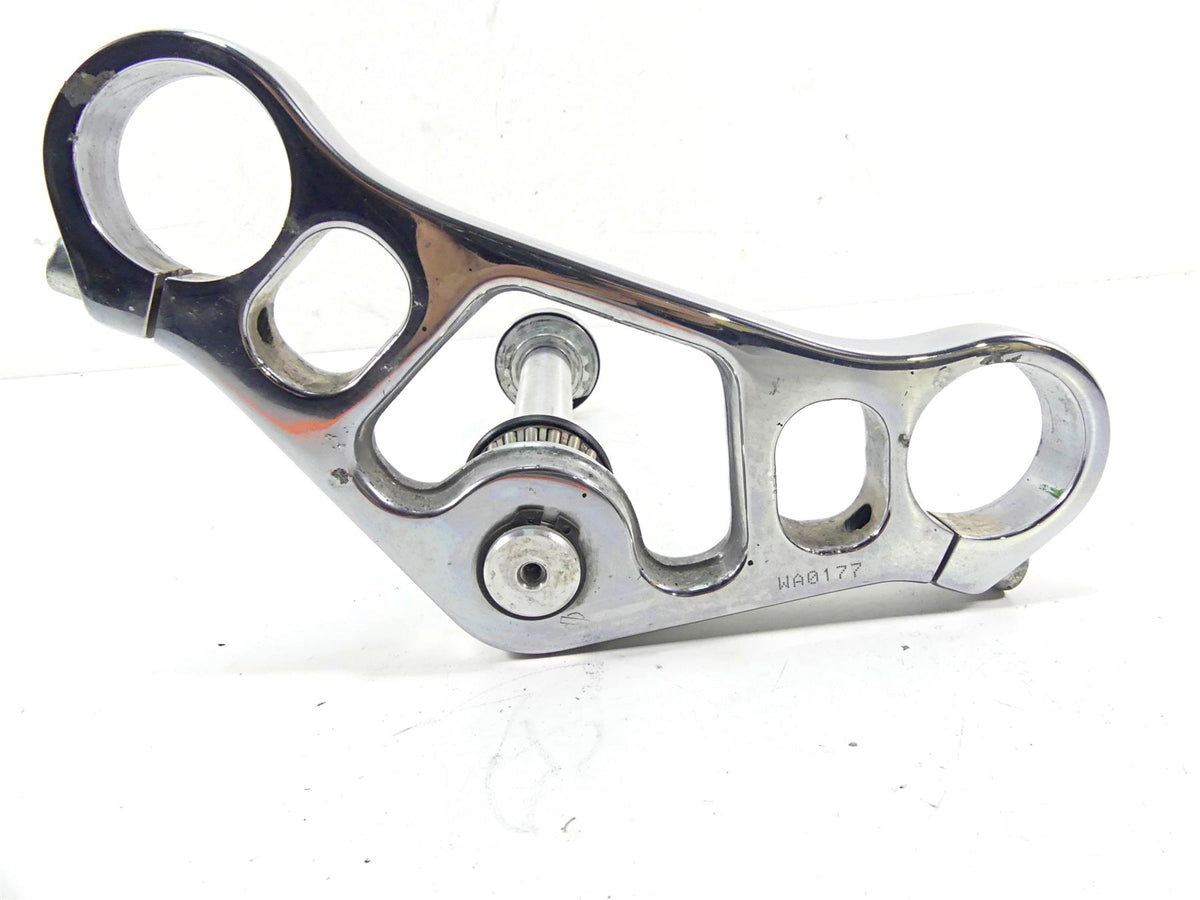 2005 Harley VRSCSE CVO V-Rod Chrome Lower Triple Tree Clamp 49mm 46771-02 {{ shop.shopifyCountryName }} - Mototech271