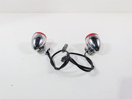 2014 Harley FXSB Softail Breakout Rear Blinker Turn Signal Set 67800223-Mototech271