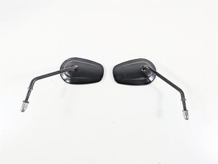 2014 Harley FXDF Dyna Fat Bob Rear View Mirror Set Black 91909-03B 91910-03B {{ shop.shopifyCountryName }} - Mototech271