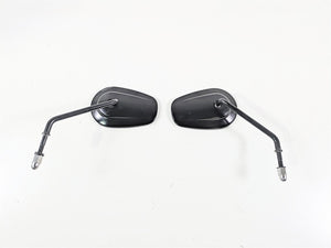 2014 Harley FXDF Dyna Fat Bob Rear View Mirror Set Black 91909-03B 91910-03B