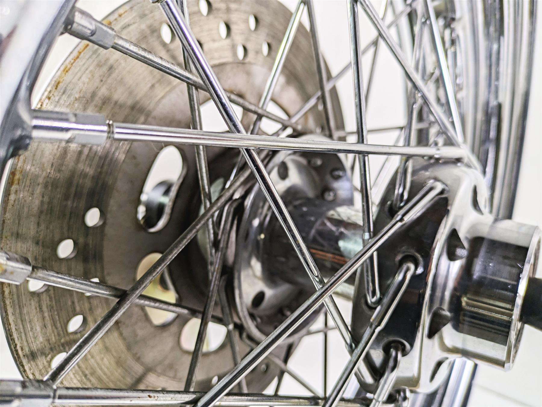 2005 Harley Softail FLSTSCI Heritage Springer Front 16x3 Spoke Wheel 43011-05B {{ shop.shopifyCountryName }} - Mototech271