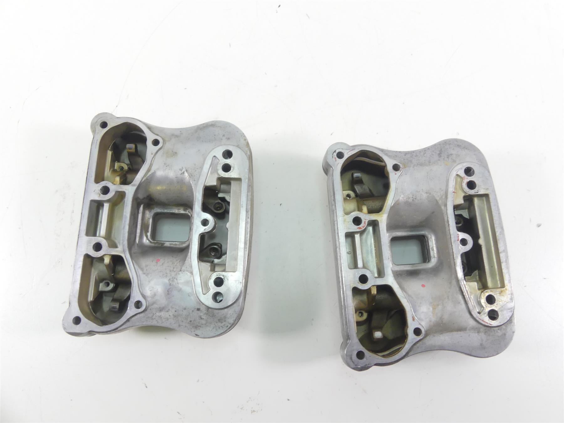 2007 Buell XB12 SS Lightning Front Rear Head Rocker Box Valve Cover Set 17579-07 {{ shop.shopifyCountryName }} - Mototech271