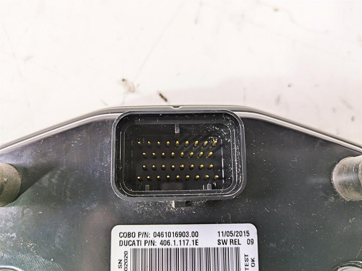2015 Ducati Panigale 1299 S Speedometer Gauge Instrument 15K 40611171E {{ shop.shopifyCountryName }} - Mototech271