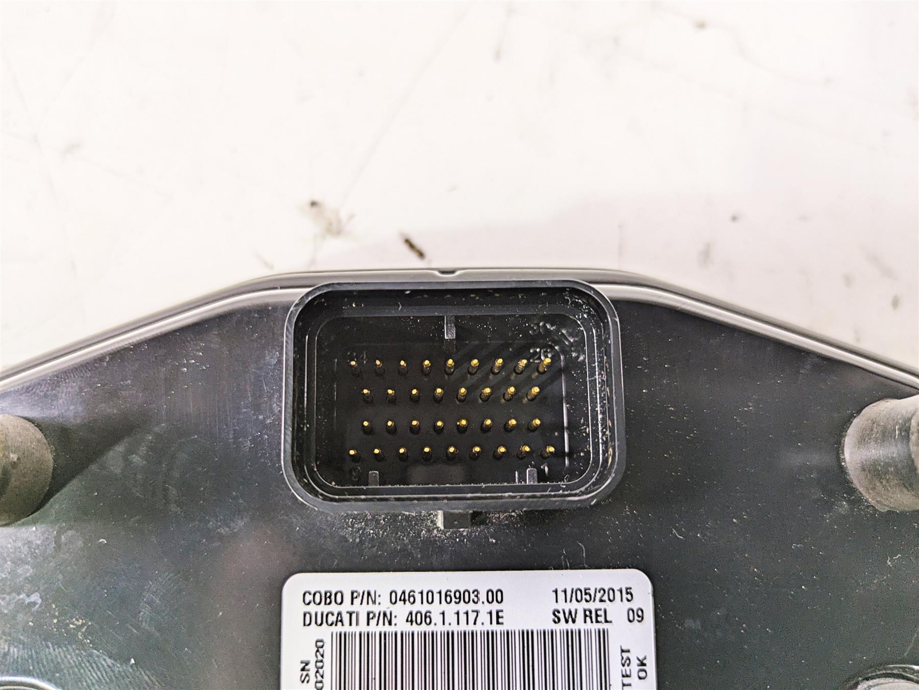 2015 Ducati Panigale 1299 S Speedometer Gauge Instrument 15K 40611171E {{ shop.shopifyCountryName }} - Mototech271