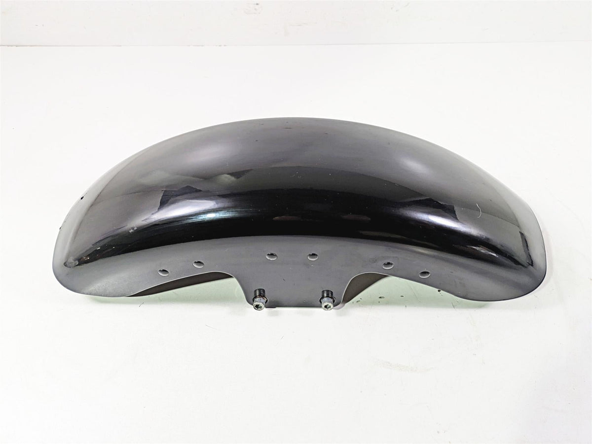 2014 Harley FLS Softail Slim Straight Front Fender Vivid Black 58900021 {{ shop.shopifyCountryName }} - Mototech271