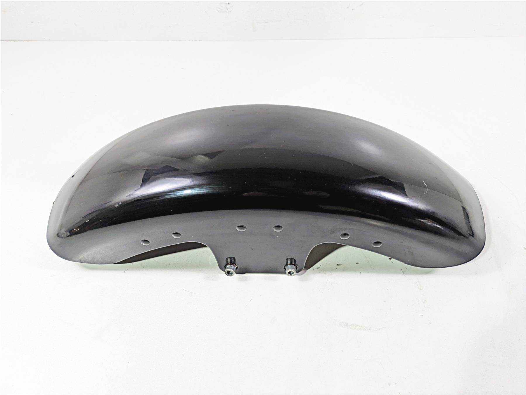 2014 Harley FLS Softail Slim Straight Front Fender Vivid Black 58900021 {{ shop.shopifyCountryName }} - Mototech271