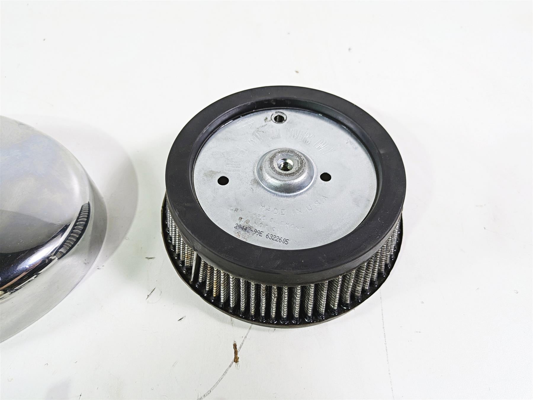 2003 Harley Softail FXSTDI Deuce 100th Air Cleaner Breather Filter 29808-03 {{ shop.shopifyCountryName }} - Mototech271