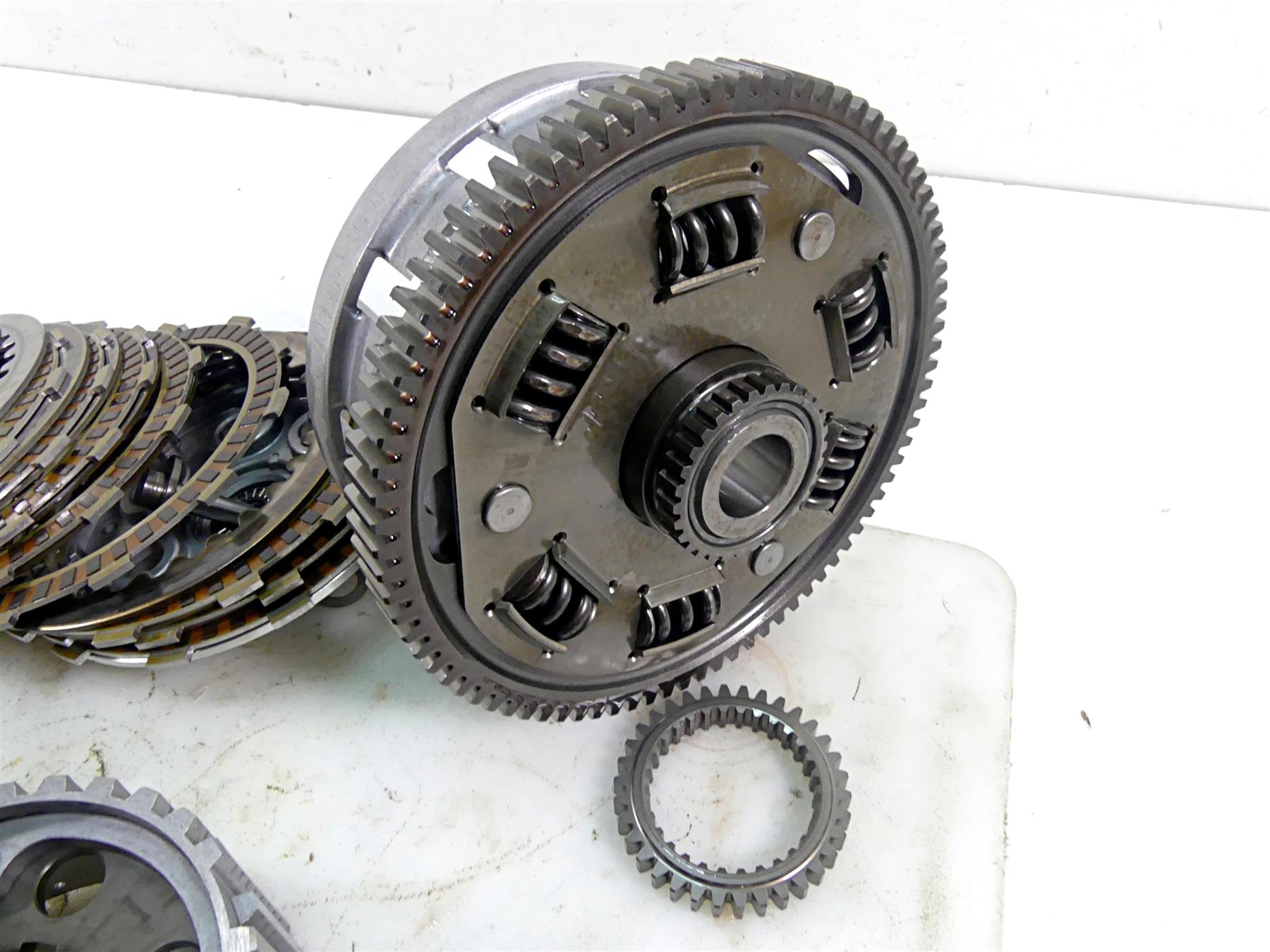 2012 Kawasaki ZX1400 ZX14R Ninja Clutch Basket Friction Disc Set