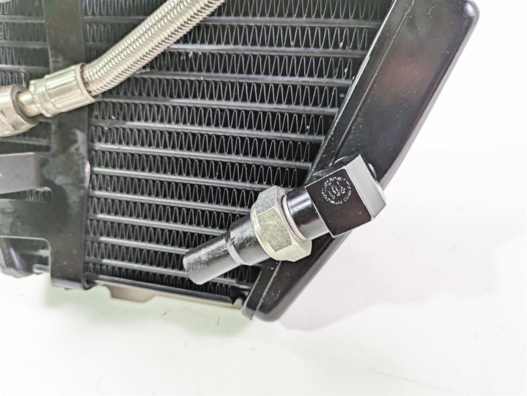 2016 Ducati Monster 1200 S Oil Cooler & Lines & Cover READ 54810461B {{ shop.shopifyCountryName }} - Mototech271