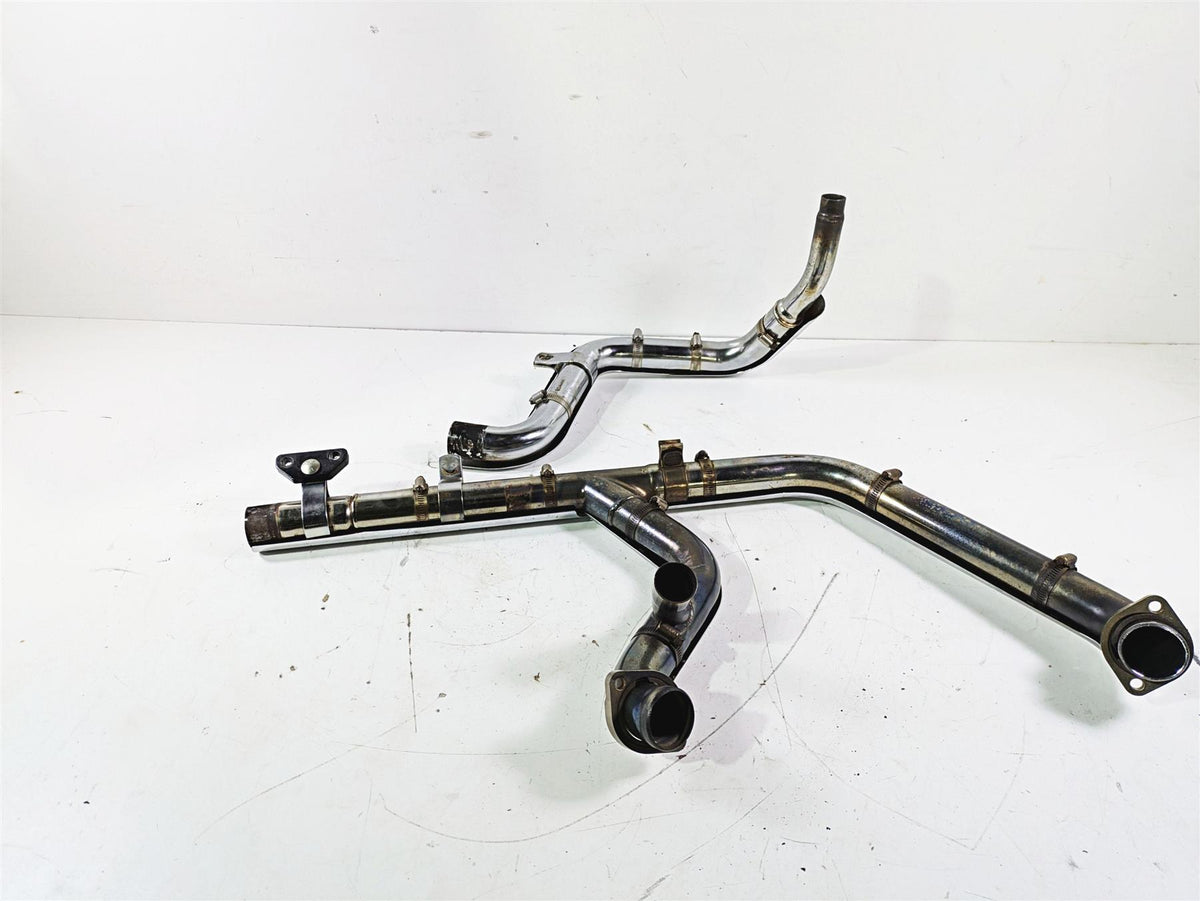 2005 Harley Softail FLSTSCI Heritage Springer Exhaust Pipe Header Set 65513-00A {{ shop.shopifyCountryName }} - Mototech271