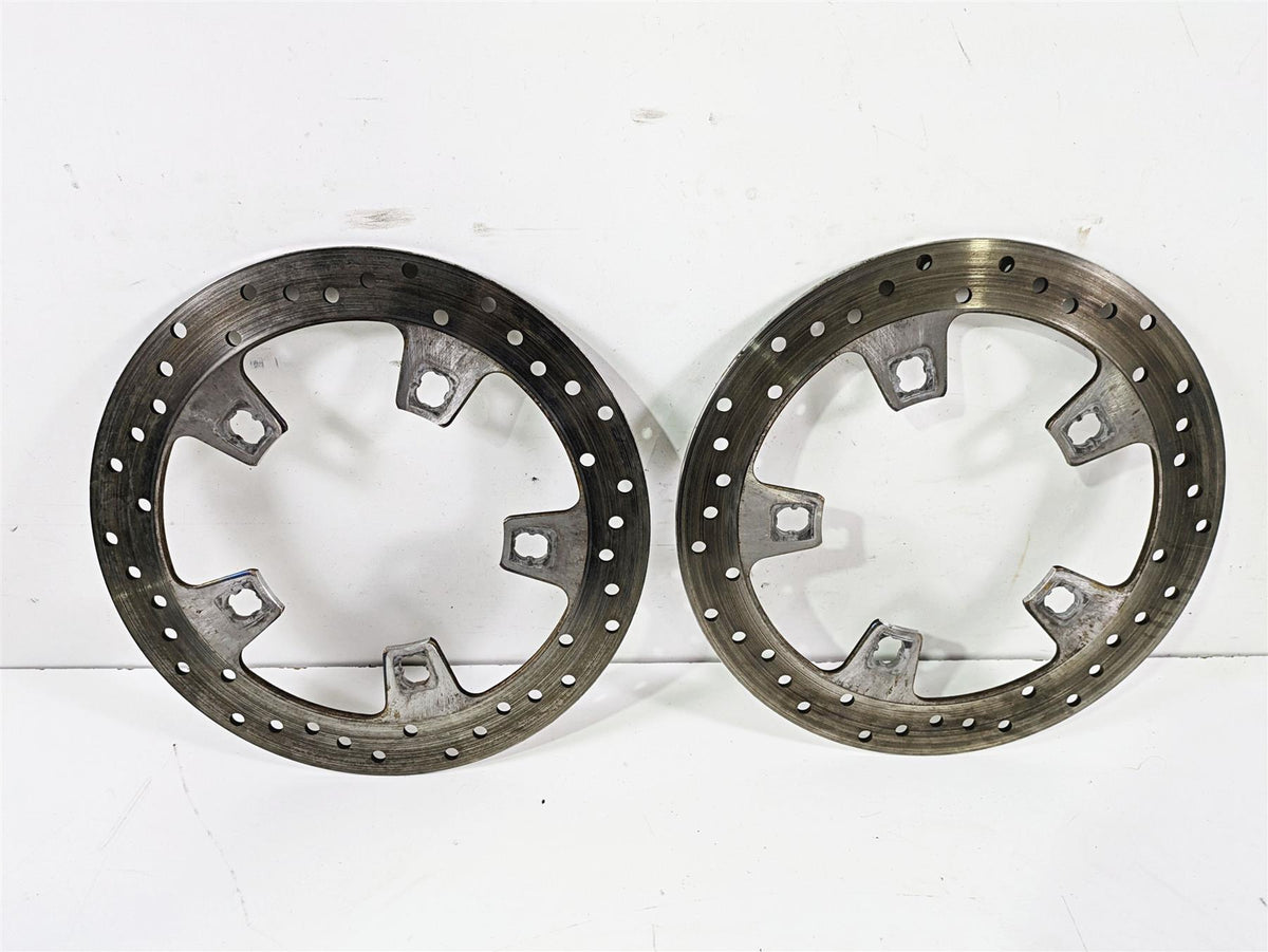 2015 Harley Touring FLHTKL E -Glide Low Front Brake Rotor Disc Set 41500017 {{ shop.shopifyCountryName }} - Mototech271