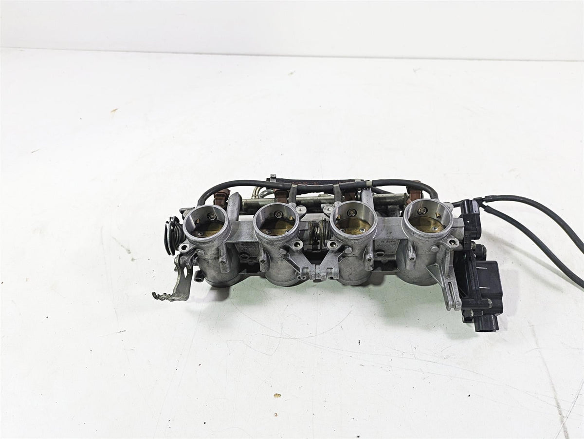 2007 Suzuki GSXR600 Mikuni Throttle Body Bodies FOR PARTS 13405-01H00 13405-01H02 {{ shop.shopifyCountryName }} - Mototech271