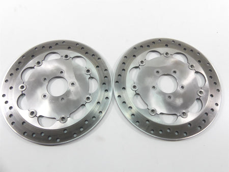 2010 Harley FXDF Dyna Fat Bob Front Brake Rotor Disc Set 42040-06 {{ shop.shopifyCountryName }} - Mototech271