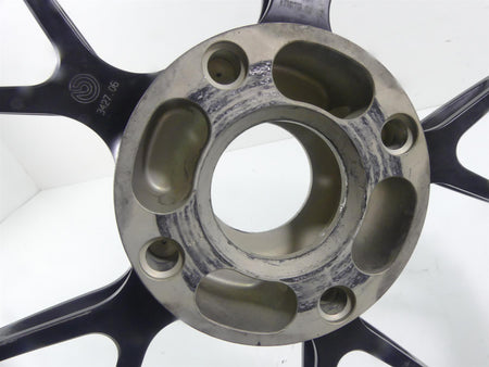 2008 Ducati 1098 S Rear Straight 17x6 Marchesini Forged Wheel Rim 50221251AB {{ shop.shopifyCountryName }} - Mototech271