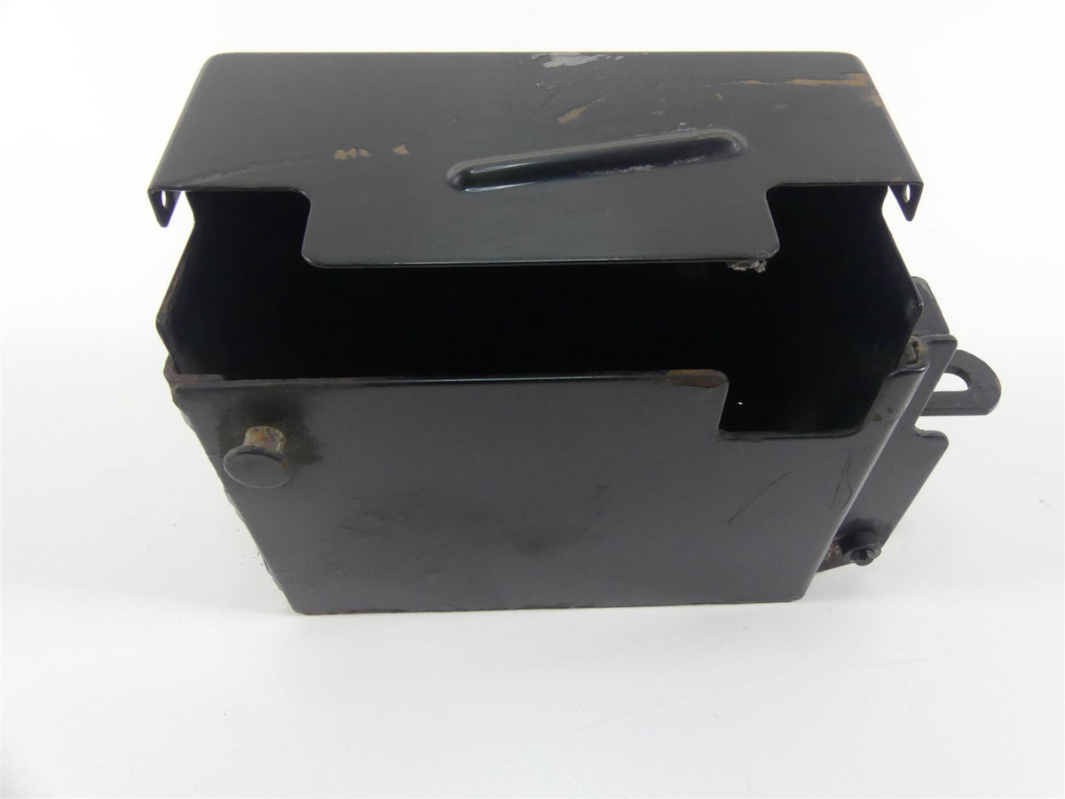 1999 Harley Dyna FXDS Convertible Battery Tray Holder Carrier + Cover 66375-97 {{ shop.shopifyCountryName }} - Mototech271