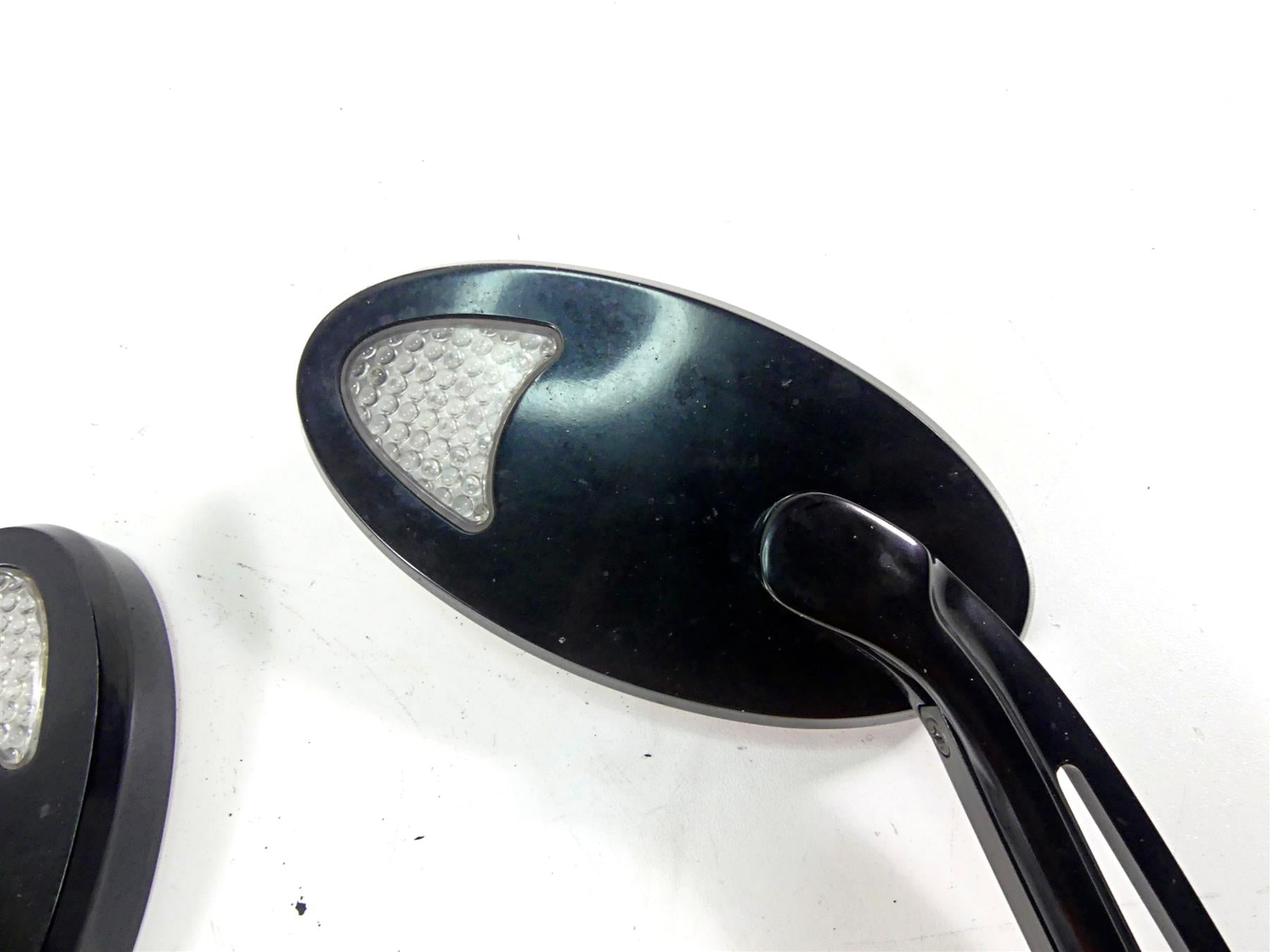2014 Harley Dyna FXDB Street Bob Rivco Mirror & Turn Signal Blinker Set MIRLEDBK {{ shop.shopifyCountryName }} - Mototech271
