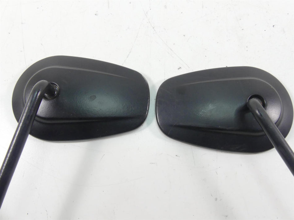 2010 Harley FXDWG Dyna Wide Glide Black Rear View Mirror Set 91909-03B 91910-03B {{ shop.shopifyCountryName }} - Mototech271