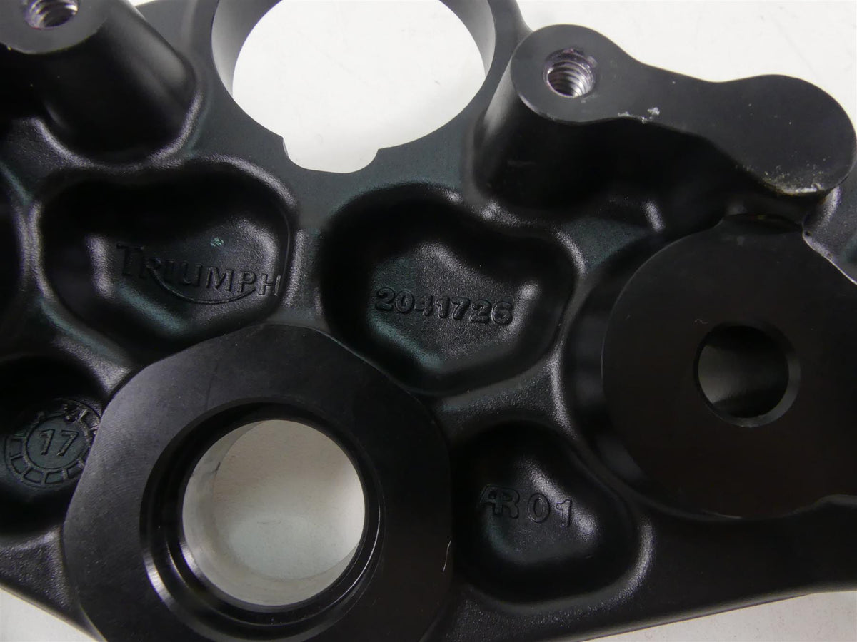 2018 Triumph Street Triple 765RS Upper Triple Tree Steering Clamp 50mm T2041726 {{ shop.shopifyCountryName }} - Mototech271