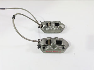 2010 Ducati Streetfighter 1098 S Brembo Front Brake Caliper Set 100mm 61040911C