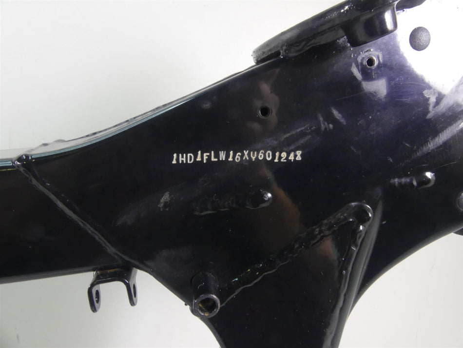 1999 Harley Touring FLHTCUI Electra Glide Straight Main Frame Chassis With Texas Salvage Title 47900-01 {{ shop.shopifyCountryName }} - Mototech271