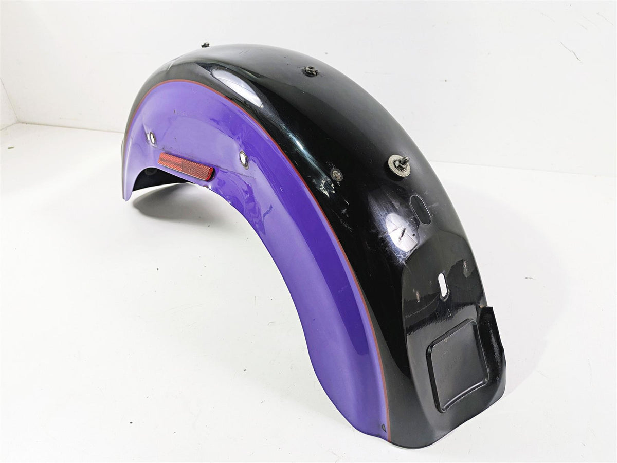 1999 Harley Dyna FXDL Low Rider Rear Fender Purple Black 59634-99 {{ shop.shopifyCountryName }} - Mototech271