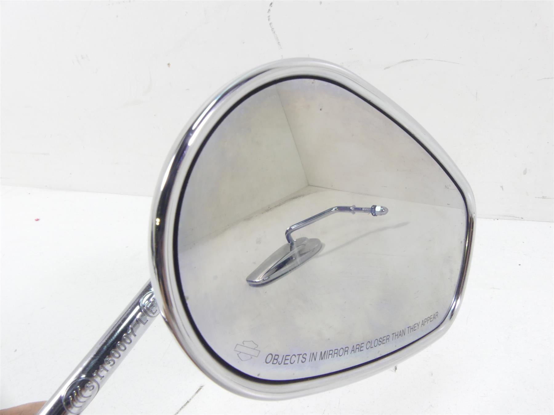 2014 Harley FXDL Dyna Low Rider Chrome Rear View Mirror Set 91840-03 91845-03 {{ shop.shopifyCountryName }} - Mototech271