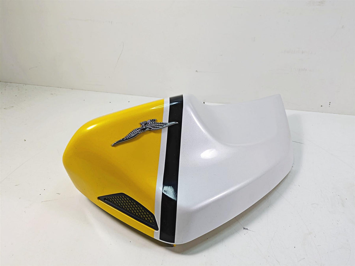 2020 Moto Guzzi V85 TT Adventure Right Tank Cover Yellow Sahara 2H003245000Z1 {{ shop.shopifyCountryName }} - Mototech271
