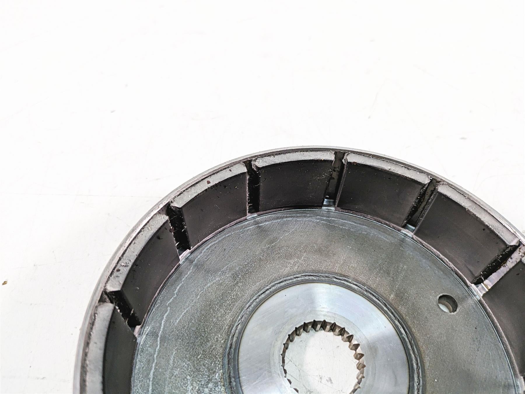 2009 Harley FXCWC Softail Rocker C Ignition Flywheel Rotor 30041-08 {{ shop.shopifyCountryName }} - Mototech271