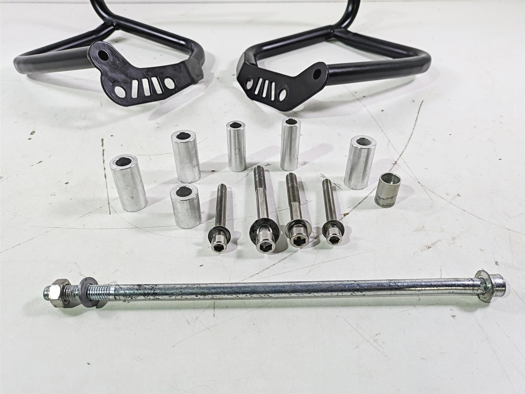 2015 BMW R nineT K21 Aftermarket Engine Cylinder Crash Guard Rail Support Black {{ shop.shopifyCountryName }} - Mototech271