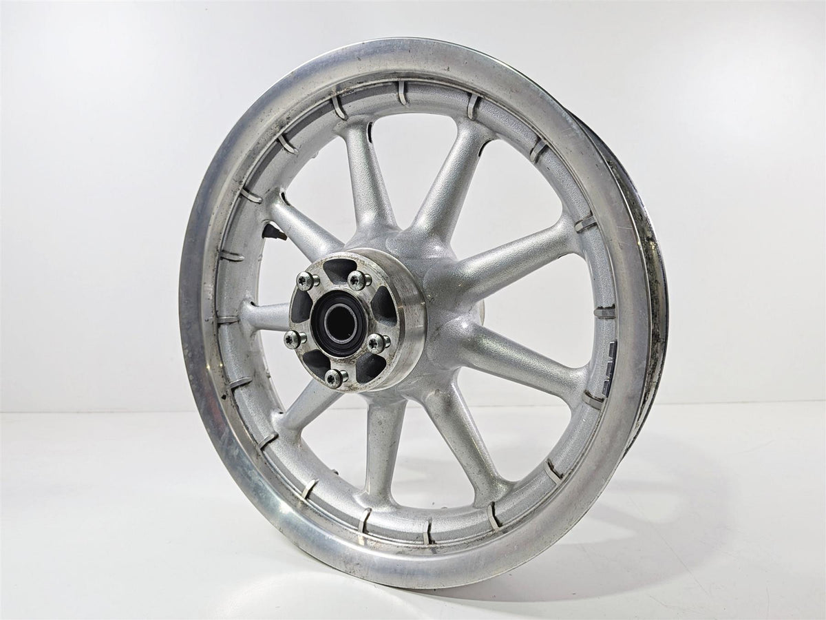 2004 Harley Touring FLTRI Road Glide Straight 9 Spoke 16x3 Front Wheel Rim 43421-00-Mototech271