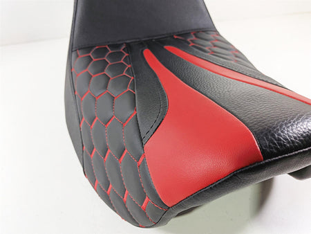 2008 Harley FXDSE CVO Dyna C.C. Rider Red Step Up Seat Saddle S11-Mototech271
