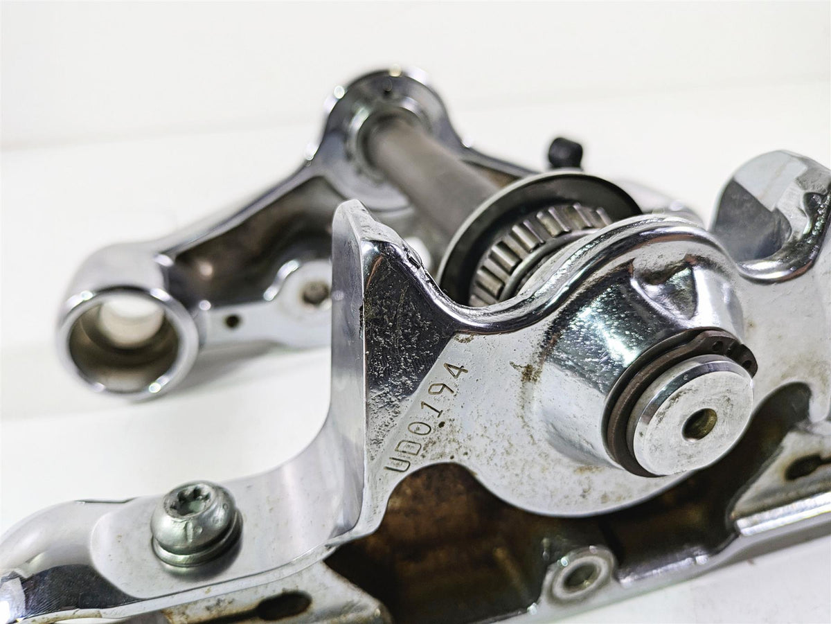 2003 Harley Softail FXSTDI Deuce 100th Upper Lower Triple Tree Set 45475-00A {{ shop.shopifyCountryName }} - Mototech271