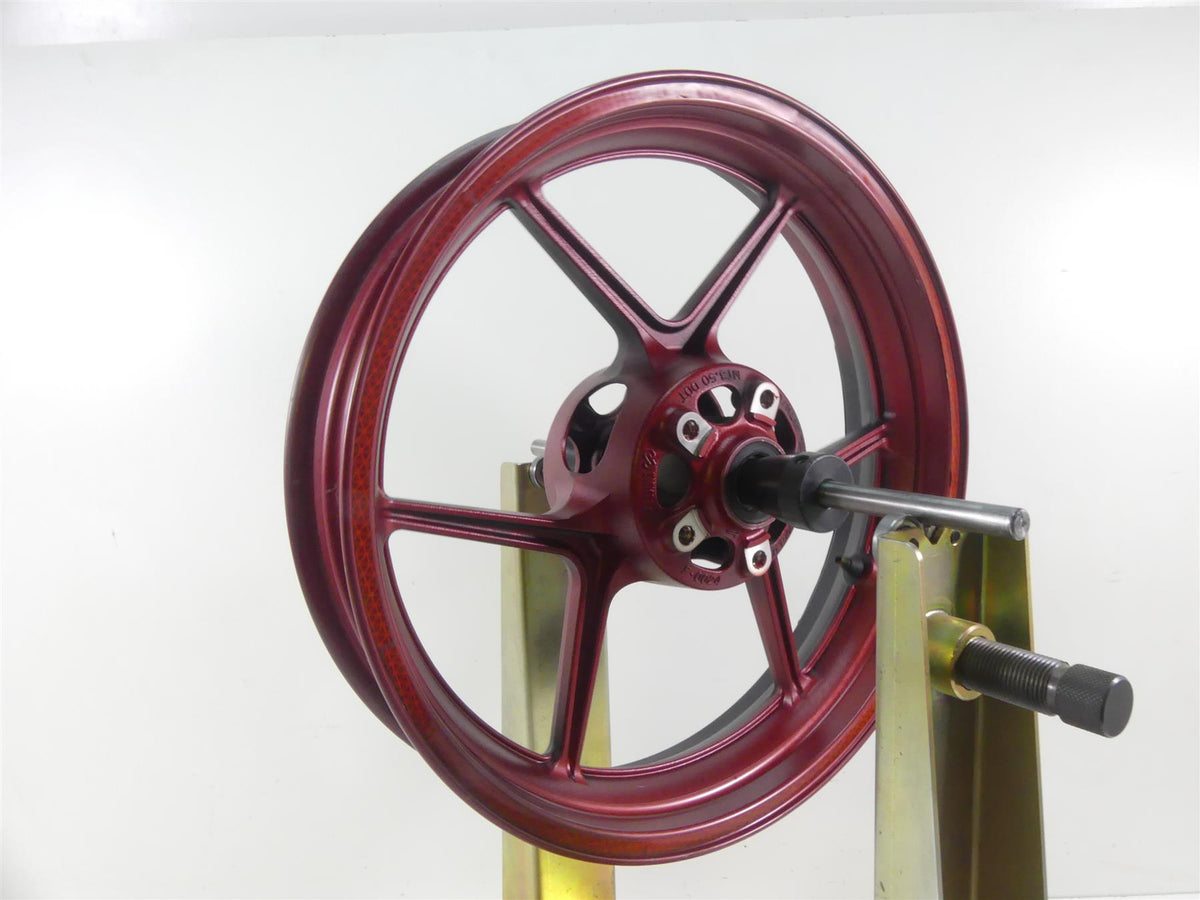 2008 Kawasaki ZX6R ZX6 R Ninja Front Straight Wheel Rim 17x3.5 41073-0129-R2 {{ shop.shopifyCountryName }} - Mototech271