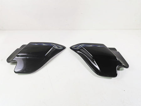 2007 Harley Touring FLHRSE CVO Road King Side Covers Fairings Black Ice 66048-97 {{ shop.shopifyCountryName }} - Mototech271