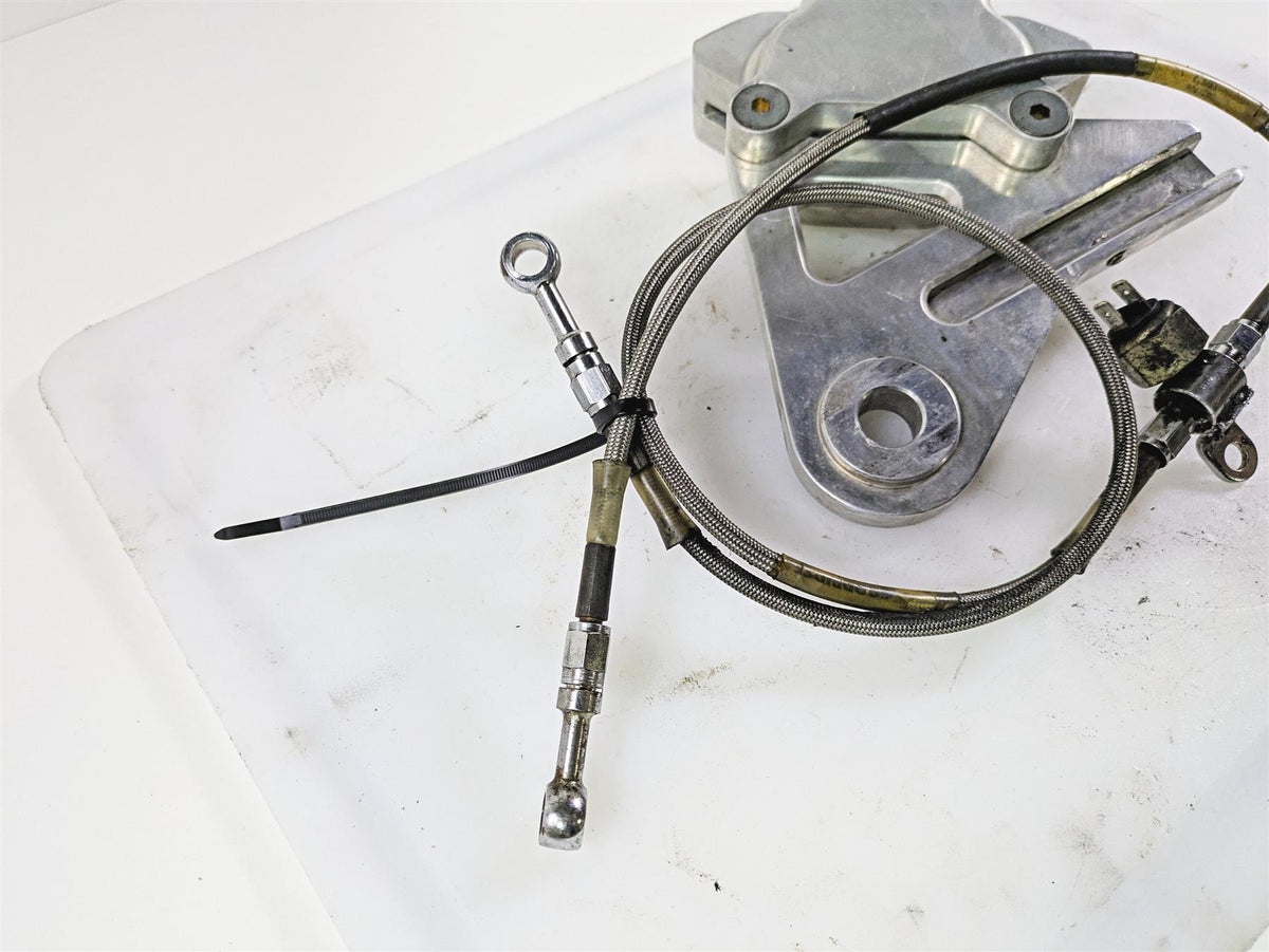 2002 Indian Spirit Deluxe Rear Brake Caliper & Bracket 50-051 53-176 {{ shop.shopifyCountryName }} - Mototech271