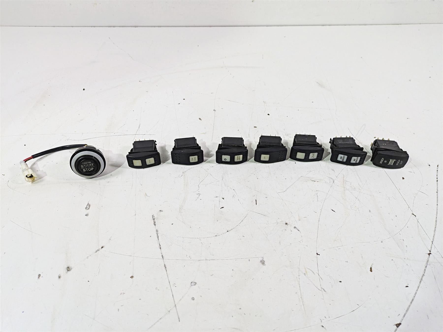 2019 Can Am Maverick X3 XRS Turbo R Start Stop Awd Winch Switch Set 710005213 | Mototech271